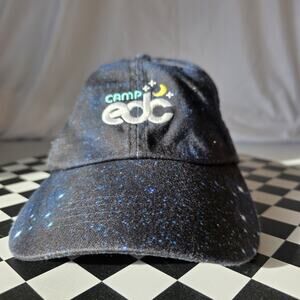 Insomniac Camp EDC Galaxy Hat Space Festival Rave Merch Wide Awake Snapback